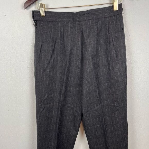 Harve Benard Gray Wool Dress Pants Size 8 EUC - Picture 5 of 6